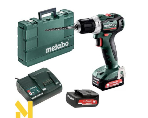 Акумуляторний дриль-шуруповерт Metabo PowerMaxx BS 12 BL