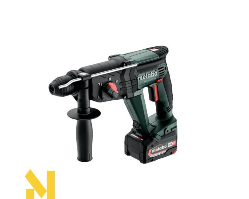 Перфоратор акумуляторний Metabo KH 18 LTX 24 (Li-Power 2x4.0 Аг + ЗП + кейс)