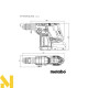 Перфоратор акумуляторний Metabo KH 18 LTX BL 24 Q (без АКБ та ЗП)