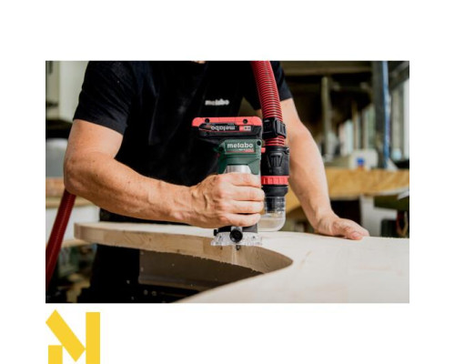 Фрезер кромковий акумуляторний Metabo FMV 18 LTX BL 8 (без АКБ та ЗП, + MetaBox) (601742830)