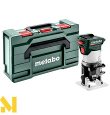 Фрезер кромочний акумуляторний Metabo FMV 18 LTX BL 8 (без АКБ та ЗП, + MetaBox) (601742840)