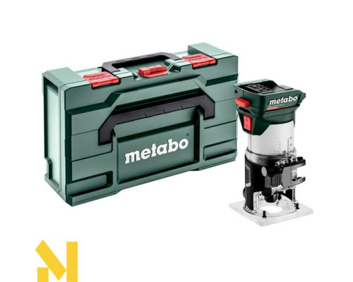 Фрезер кромочний акумуляторний Metabo FMV 18 LTX BL 8 (без АКБ та ЗП, + MetaBox) (601742840)