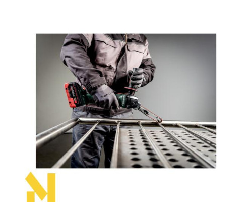 Шліфмашина стрічкова (напилок) акумуляторна Metabo BFVB 18 LTX BL 90 (без АКБ та ЗП)