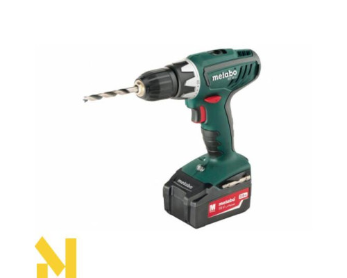 Акумуляторний шуруповерт Metabo BS 18 Li 2x4.0 Аh