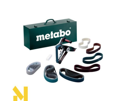 Шліфмашина стрічкова для труб Metabo RBE 12-180 Set