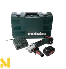 Болгарка (кутова шліфмашина) акумуляторна Metabo W 18 LTX 125 4.0 Аг