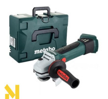 Болгарка (кутова шліфмашина) акумуляторна Metabo W 18 LTX 125 Quick (без АКБ та ЗП)