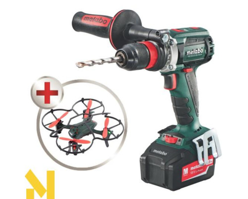 Акумуляторний шуруповерт Metabo BS 18 LTX BL Quick 2x4.0 Ач