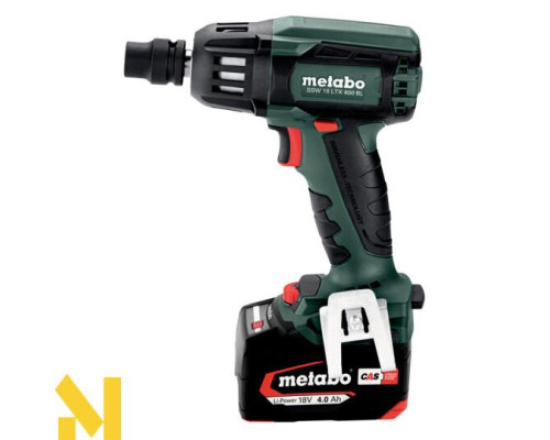 Гайковерт акумуляторний Metabo SSW 18 LTX 400 BL