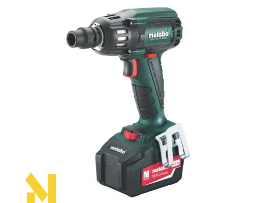 Гайковерт акумуляторний Metabo SSW 18 LTX 400 BL, 5.2 Аг