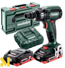 Гайковерт акумуляторний Metabo SSW 18 LTX 400 BL (LiHD 2x4.0 Аг)