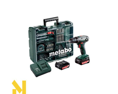 Акумуляторний шуруповерт Metabo BS 14,4 Mobile Workshop