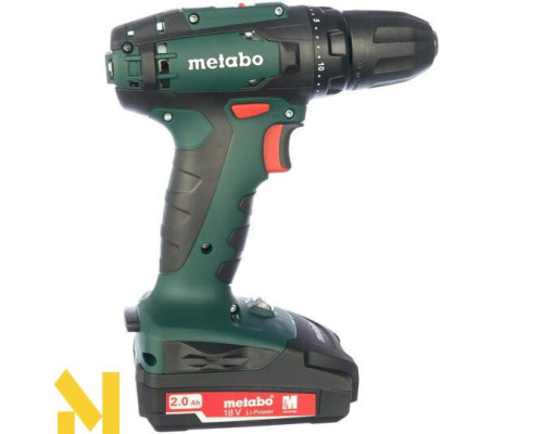 Шуруповерт акумуляторний Metabo BS 18 (2 Аг)
