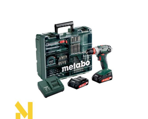 Акумуляторний шуруповерт Metabo BS 18 Quick Mobile Workshop