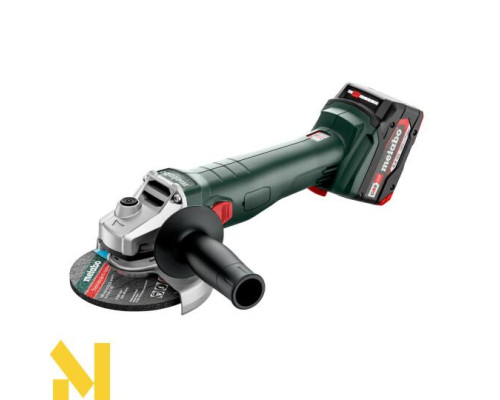 Болгарка (кутова шліфмашина) акумуляторна Metabo W 18 L 9-125 Quick