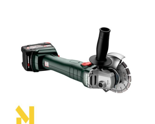 Болгарка (кутова шліфмашина) акумуляторна Metabo W 18 L 9-125 Quick