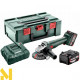 Болгарка (кутова шліфмашина) акумуляторна Metabo W 18 L 9-125 Quick