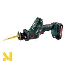 Пила шабельна акумуляторна Metabo SSE 18 LTX Compact + 2x2,0 Аг MetaBox