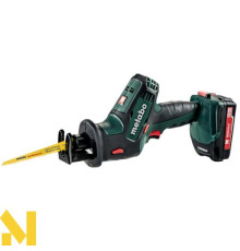 Пила шабельна акумуляторна Metabo SSE 18 LTX Compact + 2x2,0 Аг MetaBox