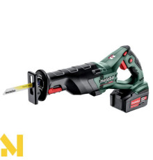 Пила шабельна акумуляторна Metabo SSE 18 LTX BL + 2x5,2 Аг та кейс