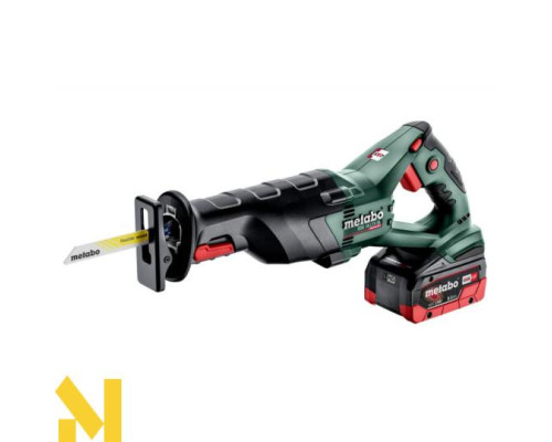 Пила шабельна акумуляторна Metabo SSE 18 LTX BL + 2x8.0 Аг та кейс