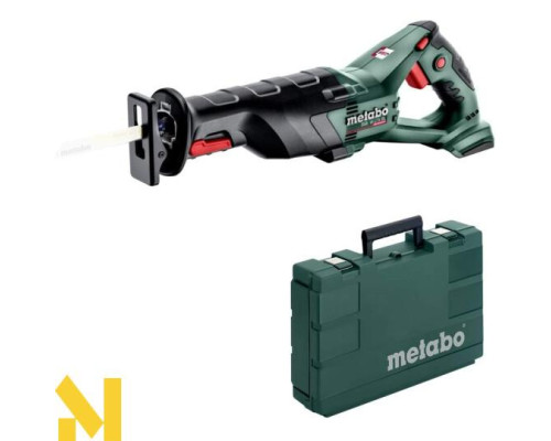 Пила шабельна акумуляторна Metabo SSE 18 LTX BL (без АКБ та ЗП) + MetaBox