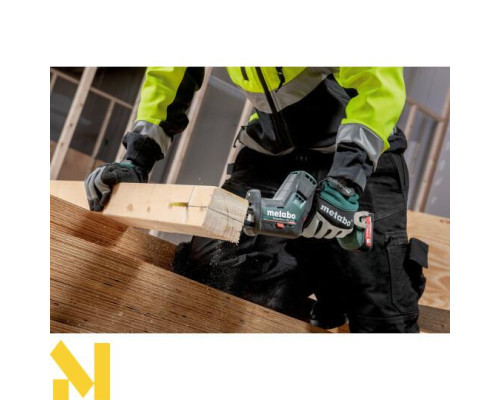 Пила шабельна акумуляторна Metabo PowerMaxx SSE 12 BL + 2x4,0 Аг та кейс