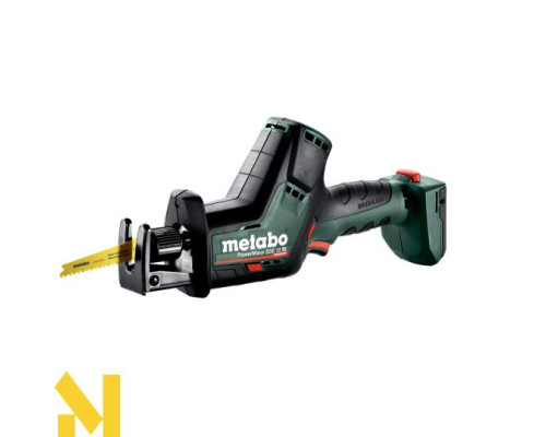 Пила шабельна акумуляторна Metabo PowerMaxx SSE 12 BL (без АКБ та ЗП)