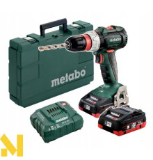 Дриль-шуруповерт акумуляторний Metabo BS 18 LT BL Q LiHD (2x4.0 Аг + ЗП + кейс)