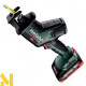 Пила шабельна акумуляторна Metabo SSE 18 LTX BL Compact + 2x4,0 Аг та кейс