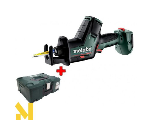 Пила шабельна акумуляторна Metabo SSE 18 LTX BL Compact (без АКБ та ЗП) + Metaloc