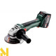 Болгарка (кутова шліфмашина) акумуляторна Metabo W 18 L BL 9-125