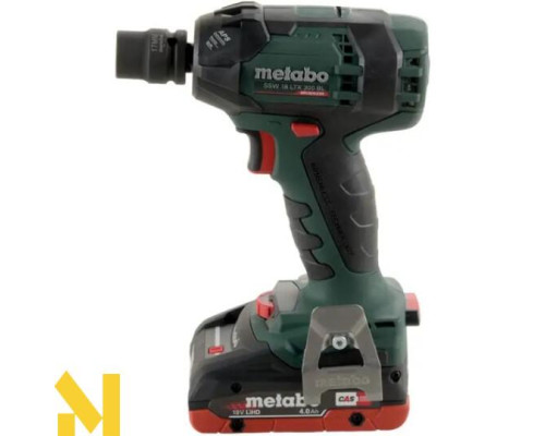 Гайковерт акумуляторний Metabo SSW 18 LTX 300 BL (LiHD 2x4.0 Аг)