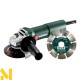 Болгарка (кутова шліфмашина) Metabo W 750-115 Set