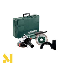 Болгарка (кутова шліфмашина) Metabo WEV 850-125 Set