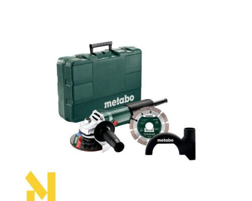 Болгарка (кутова шліфмашина) Metabo WEV 850-125 Set