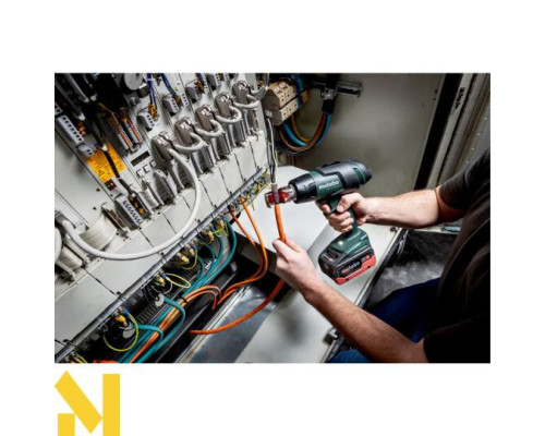 Фен технічний акумуляторний Metabo HG 18 LTX 500 (без АКБ та ЗП, +MetaBox)