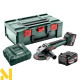 Болгарка (кутова шліфмашина) акумуляторна Metabo W 18 LT BL 11-125