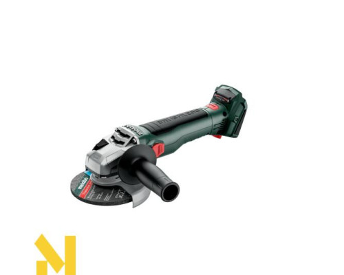 Болгарка (кутова шліфмашина) акумуляторна Metabo W 18 LT BL 11-125 (без АКБ та ЗП)