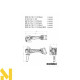 Болгарка (кутова шліфмашина) акумуляторна Metabo W 18 LT BL 11-125 (без АКБ та ЗП)