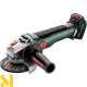 Болгарка (кутова шліфмашина) акумуляторна Metabo WVB 18 LT BL 11-115 Quick (без АКБ та ЗП)