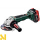 Болгарка (кутова шліфмашина) акумуляторна Metabo WPB 18 LTX BL 125 Quick