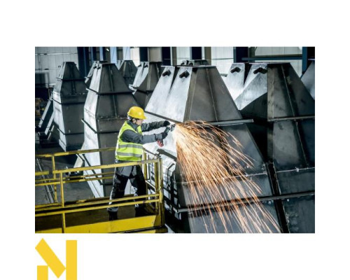 Болгарка (кутова шліфмашина) акумуляторна Metabo WB 18 LTX BL 125 Quick MetaLoc (без АКБ та ЗП)