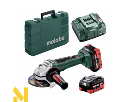 Болгарка (кутова шліфмашина) акумуляторна Metabo WB 18 LTX BL 125 Quick
