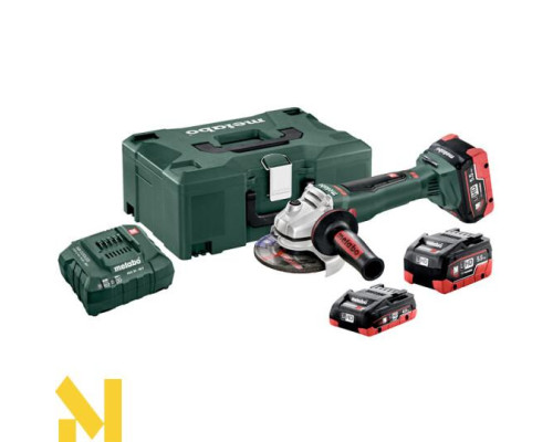Болгарка (кутова шліфмашина) акумуляторна Metabo WB 18 LTX BL 125 Quick