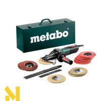 Болгарка (шліфмашина кутова) WEVF 10-125 Quick Inox Set