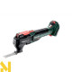 Багатофункціональний інструмент (реноватор) акумуляторний Metabo MT 18 LTX BL QSL MetaBox (без АКБ та ЗП)