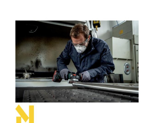 Болгарка (кутова шліфмашина) акумуляторна Metabo WVB 18 LT BL 11-125 Quick Inox (без АКБ та ЗП)