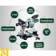 Пила торцювальна Metabo KGS 216 M (613216000)