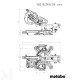 Пила торцювальна акумуляторна Metabo KGS 18 LTX BL 216 (1x 4.0Ah, ASC 55)